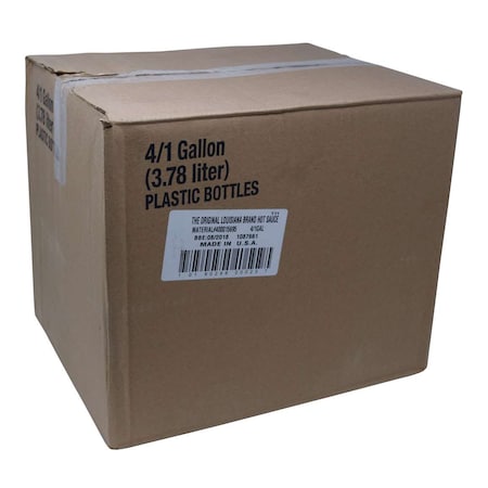 Louisiana Hot Sauce Louisiana Hot Sauce 1 gal. Jug, PK4 400015695